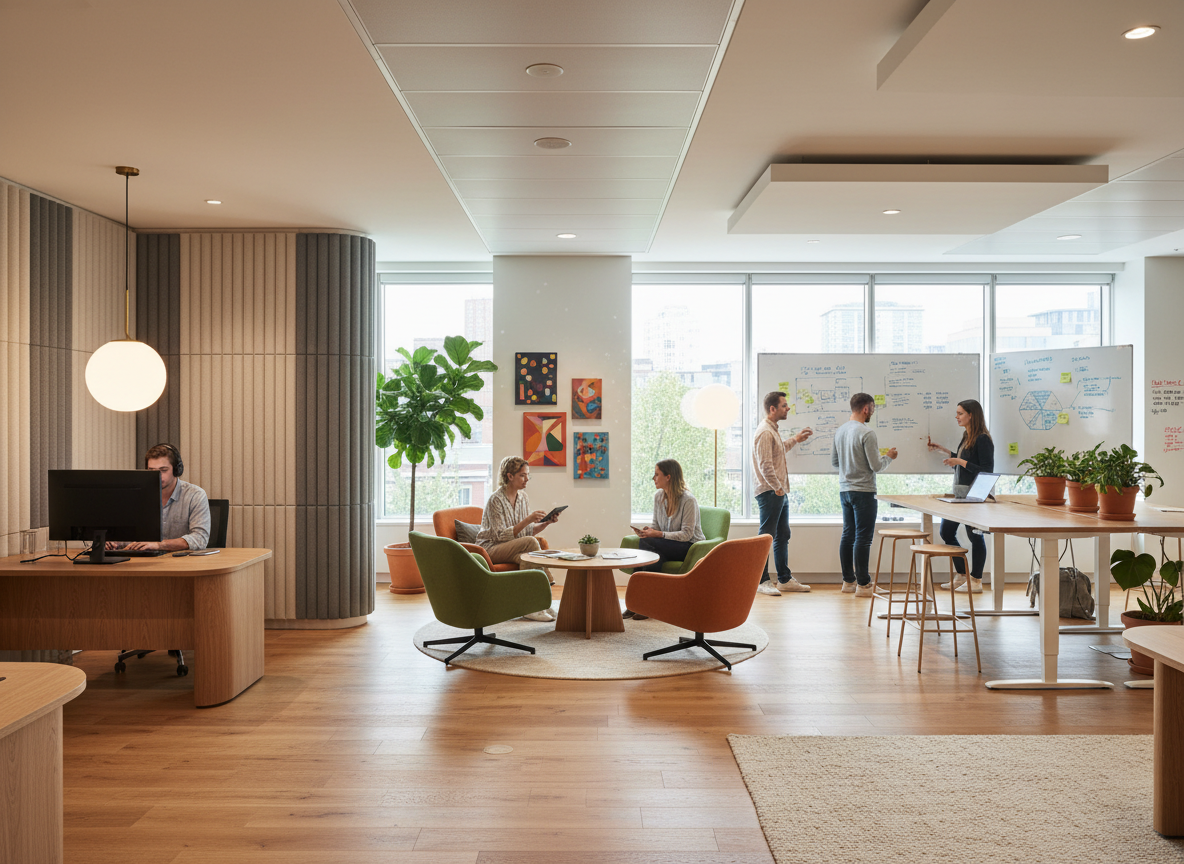 Hibrit düzende ofis, artık 'gelinen yer' değil, 'birlikte olunan yer'dir.